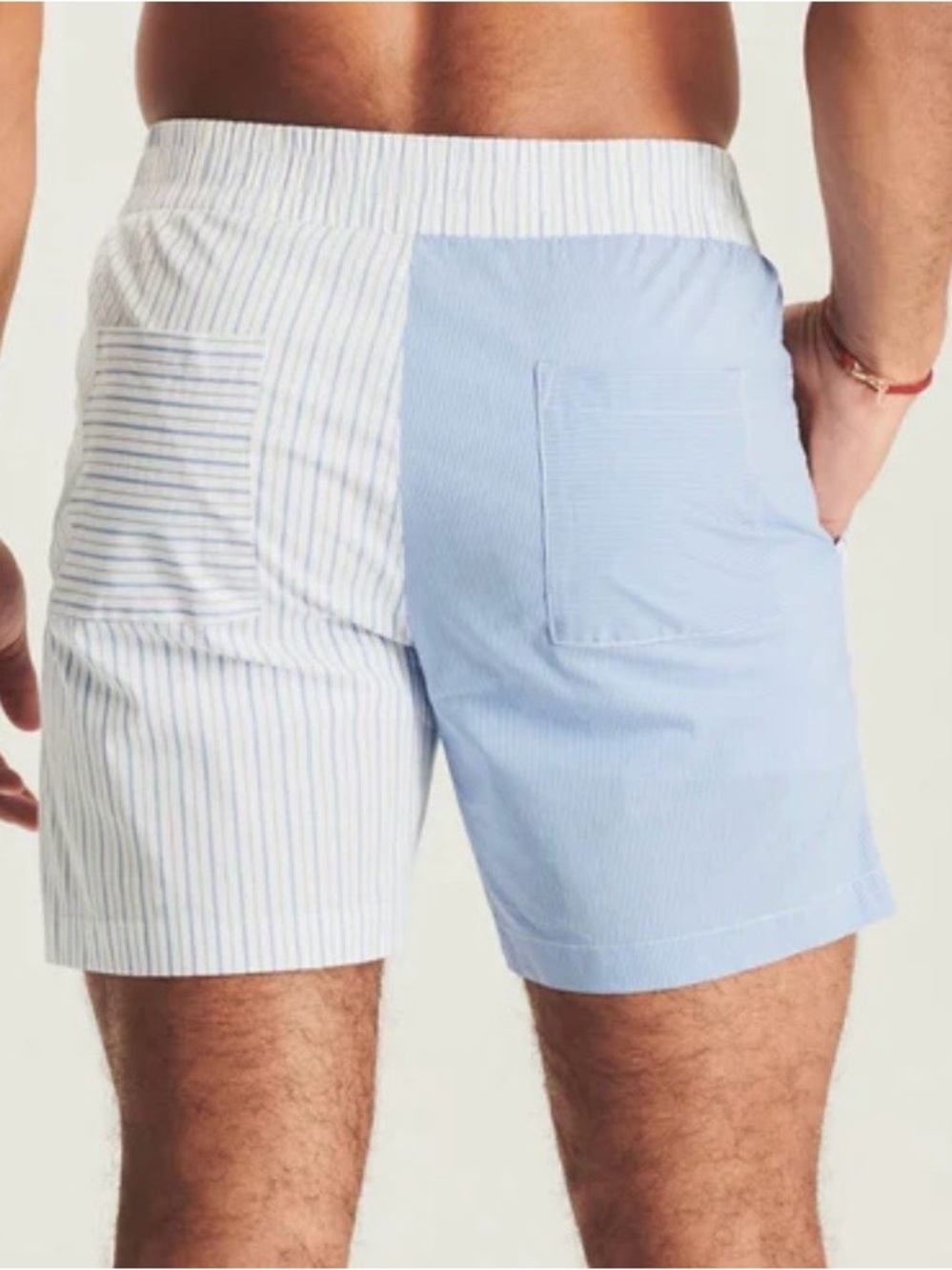 SER.O.YA Ziggy Shorts in Blue White Stripe Combo Men’s Size M NWT - Picture 3 of 8